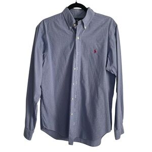 Ralph Lauren Classic Fit Men's Button Down Long Sleeve Shirt size 15 1/2 34/35